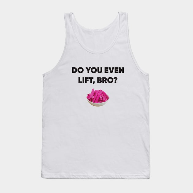 Do you even lift, bro? Tank Top by elbasha